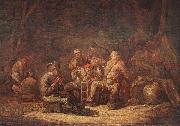 CUYP, Benjamin Gerritsz. Peasants in the Tavern oil painting